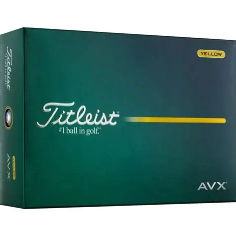 Titleist AVX - Yellow